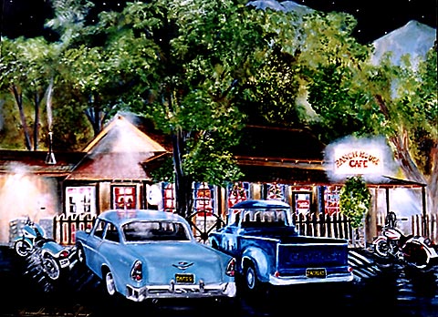 '56 Chevy and Bikes